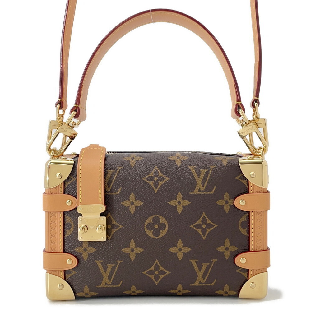 Louis Vuitton Monogram Side Trunk Handbag Shoulder Bag